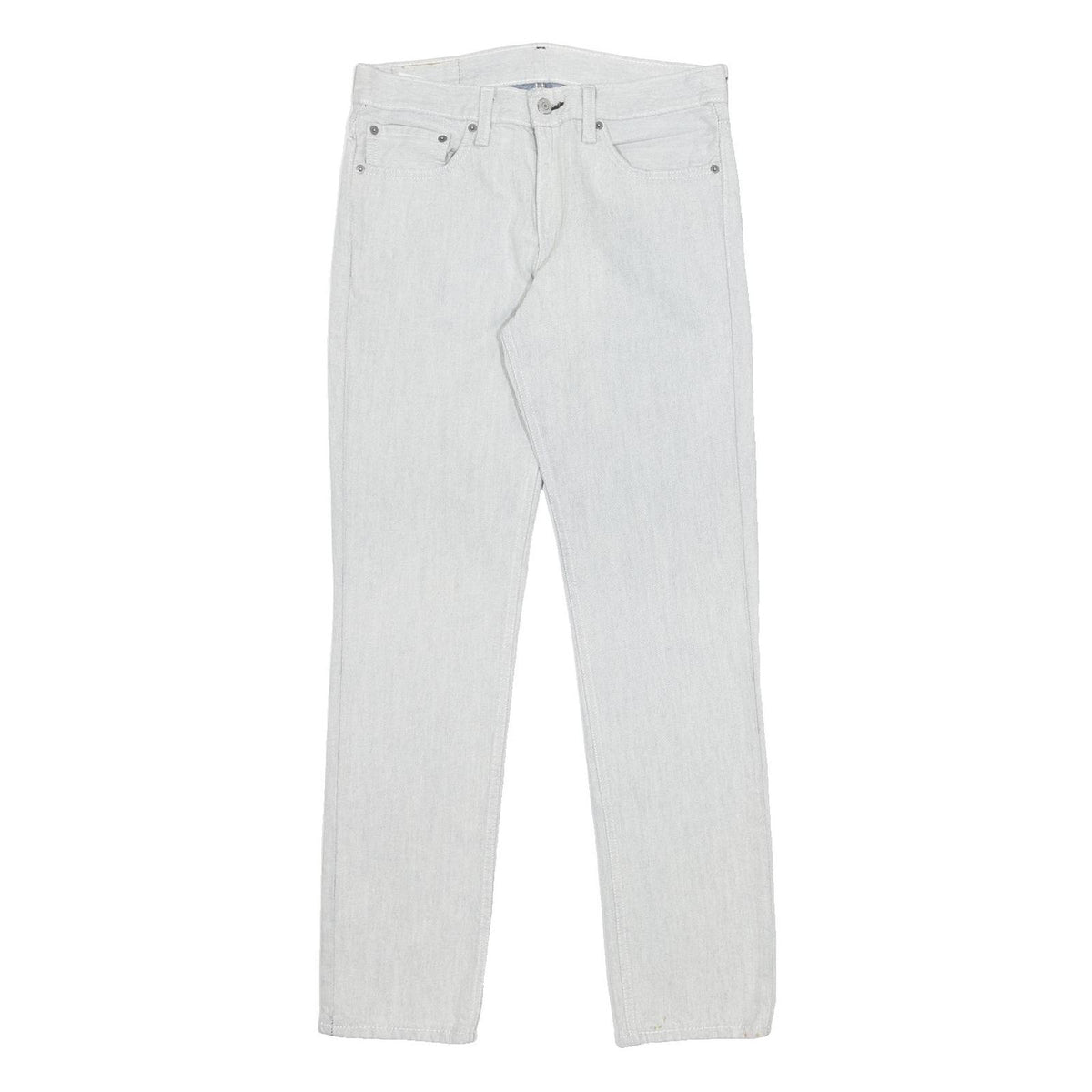 LEVI'S 511 Slim Mens Jeans White Slim Skinny Denim W31 L32 Zip
