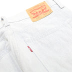 LEVI'S 511 Slim Mens Jeans White Slim Skinny Denim W31 L32 Zip