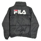 FILA Womens Puffer Jacket Black M