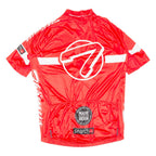Cycling Mens Jersey Red Full Zip XL