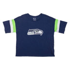 NFL Seattle Seahawks Womens T-Shirt Blue USA L