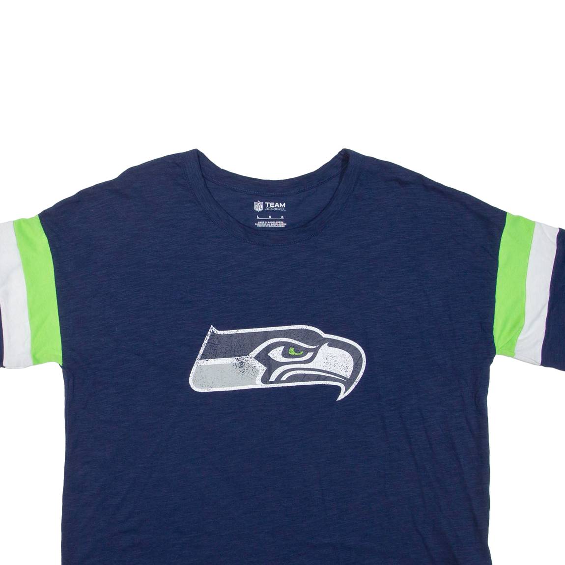 NFL Seattle Seahawks Womens T-Shirt Blue USA L