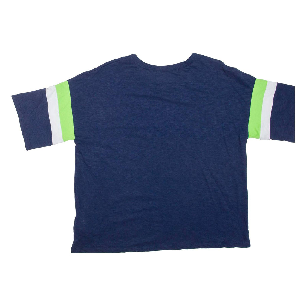 NFL Seattle Seahawks Womens T-Shirt Blue USA L