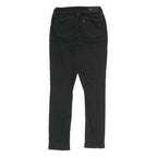 LEVI'S Womens Black Slim Skinny Denim Raw W27 L29 Stylish Casual Stretch