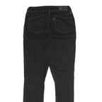 LEVI'S Womens Black Slim Skinny Denim Raw W27 L29 Stylish Casual Stretch