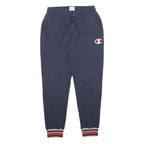 CHAMPION Mens Joggers Navy Blue Slim Tapered M W28 L27 Cotton Blend Casual