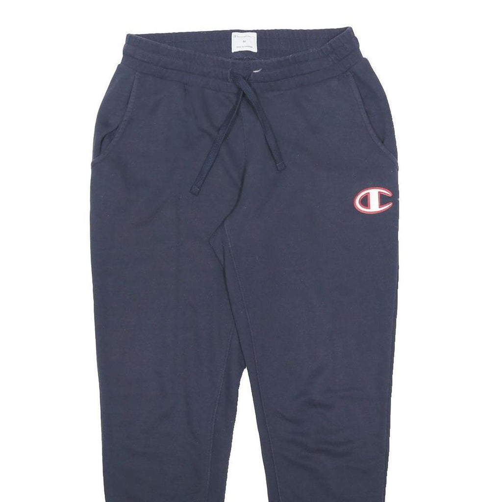 CHAMPION Mens Joggers Navy Blue Slim Tapered M W28 L27 Cotton Blend Casual