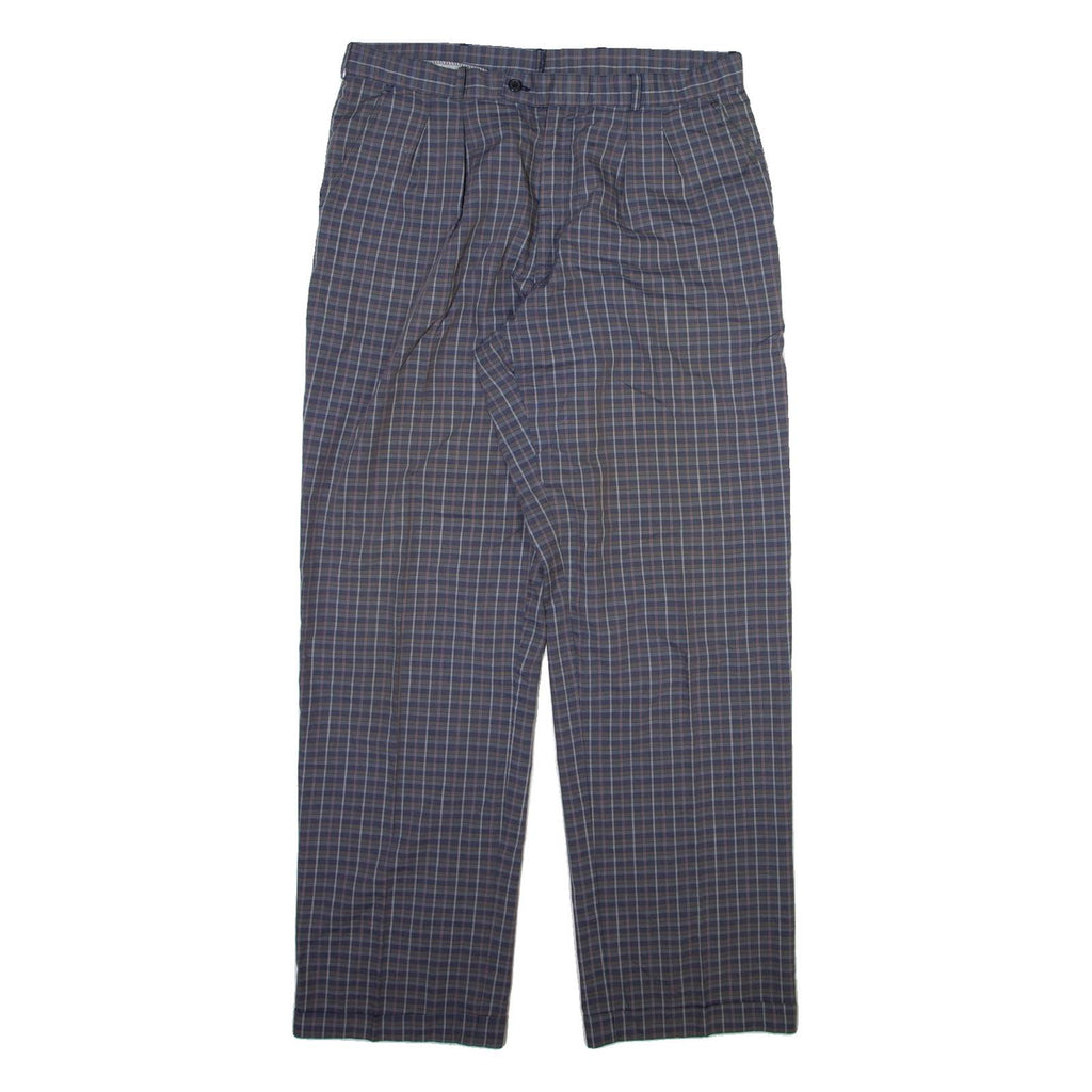 YES SIR Mens Trousers Grey Regular Straight W34 L31