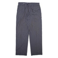 YES SIR Mens Trousers Grey Regular Straight W34 L31
