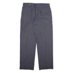 YES SIR Mens Trousers Grey Regular Straight W34 L31