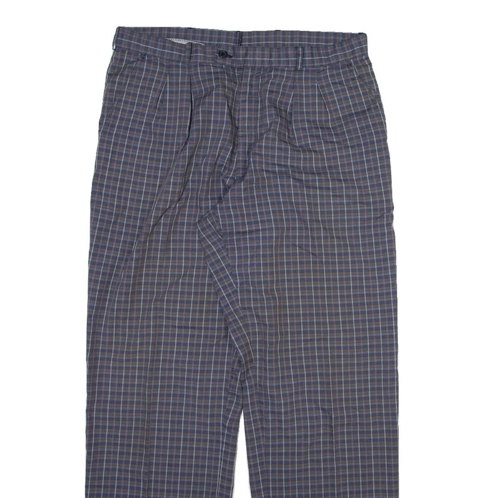 YES SIR Mens Trousers Grey Regular Straight W34 L31