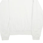 TOM TAILOR Mens White Cotton Crew Neck M Holiday Graphic Sweatshirt