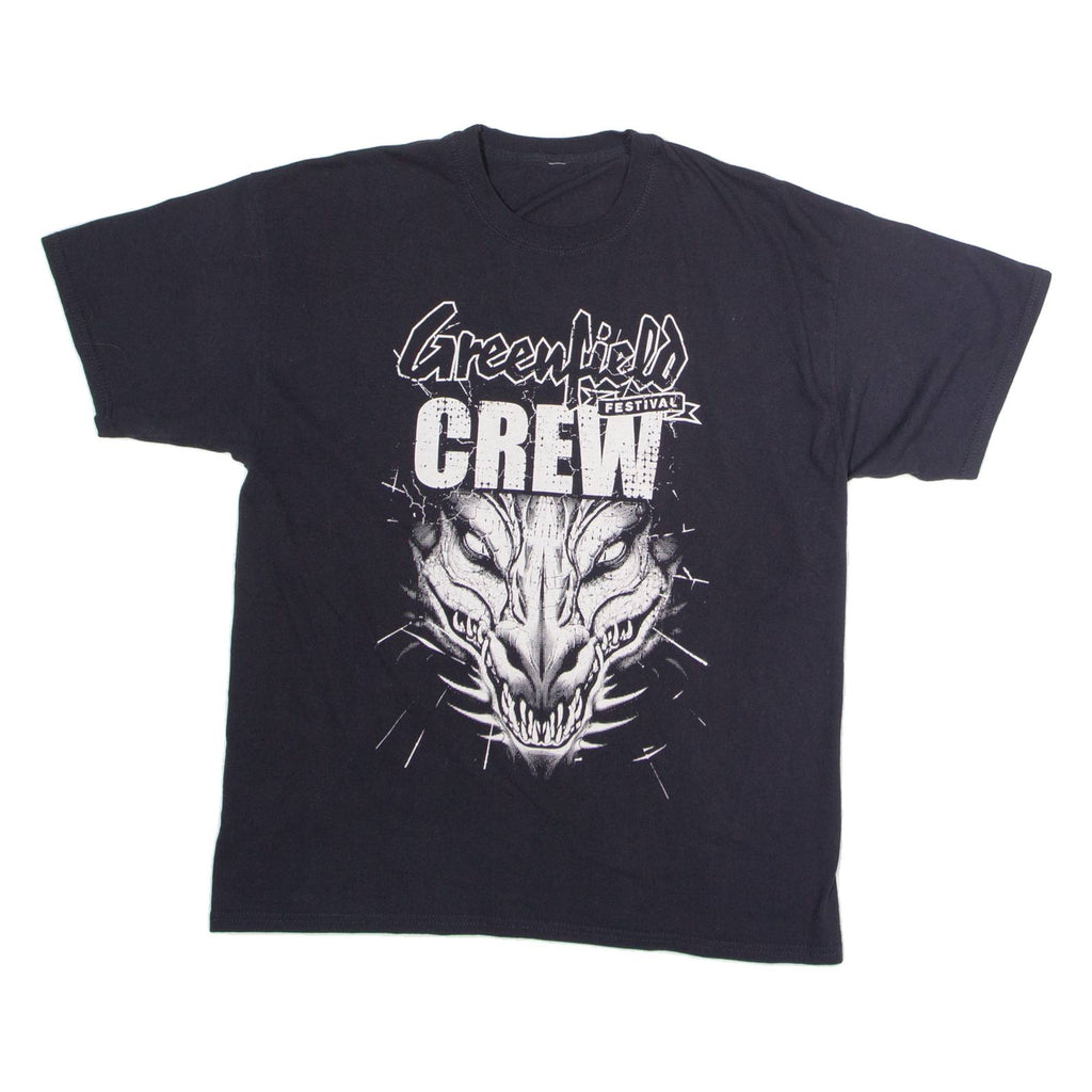 GREENFIELD CREW Mens T-Shirt Black S