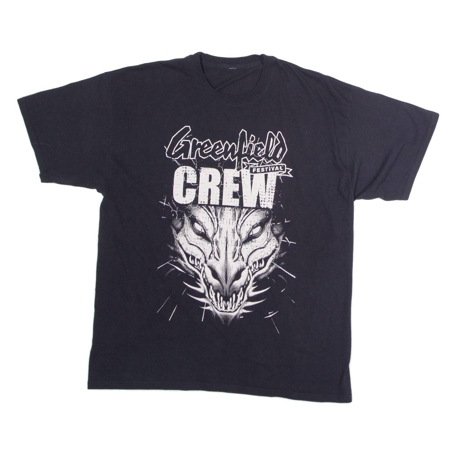 GREENFIELD CREW Mens T-Shirt Black S