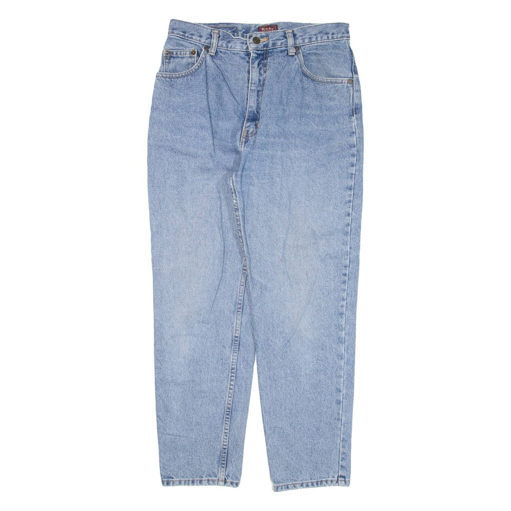 EASY JEANS Womens Jeans Blue Regular Tapered W29 L25