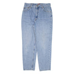 EASY JEANS Womens Jeans Blue Regular Tapered W29 L25
