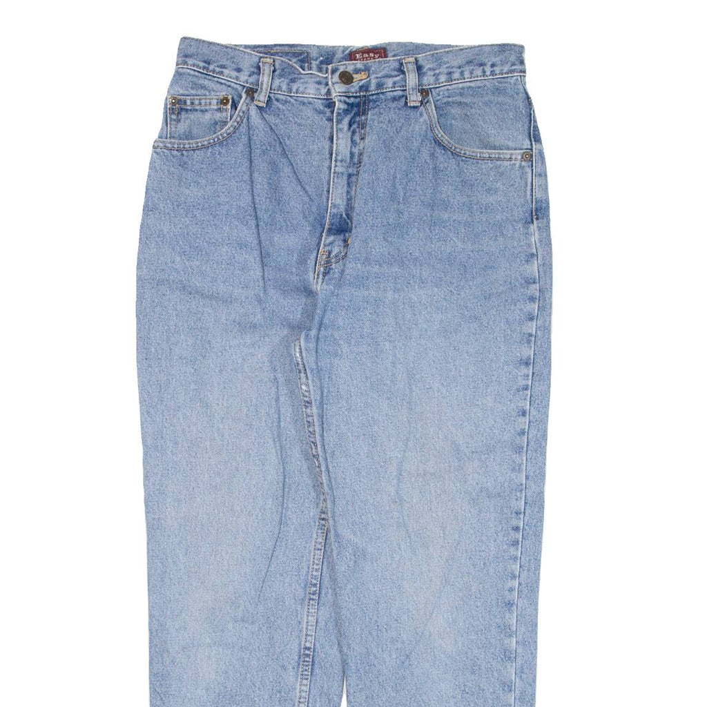 EASY JEANS Womens Jeans Blue Regular Tapered W29 L25