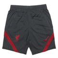 NIKE Boys Sports Black & Red Casual Shorts M W24 Liverpool FC Logo