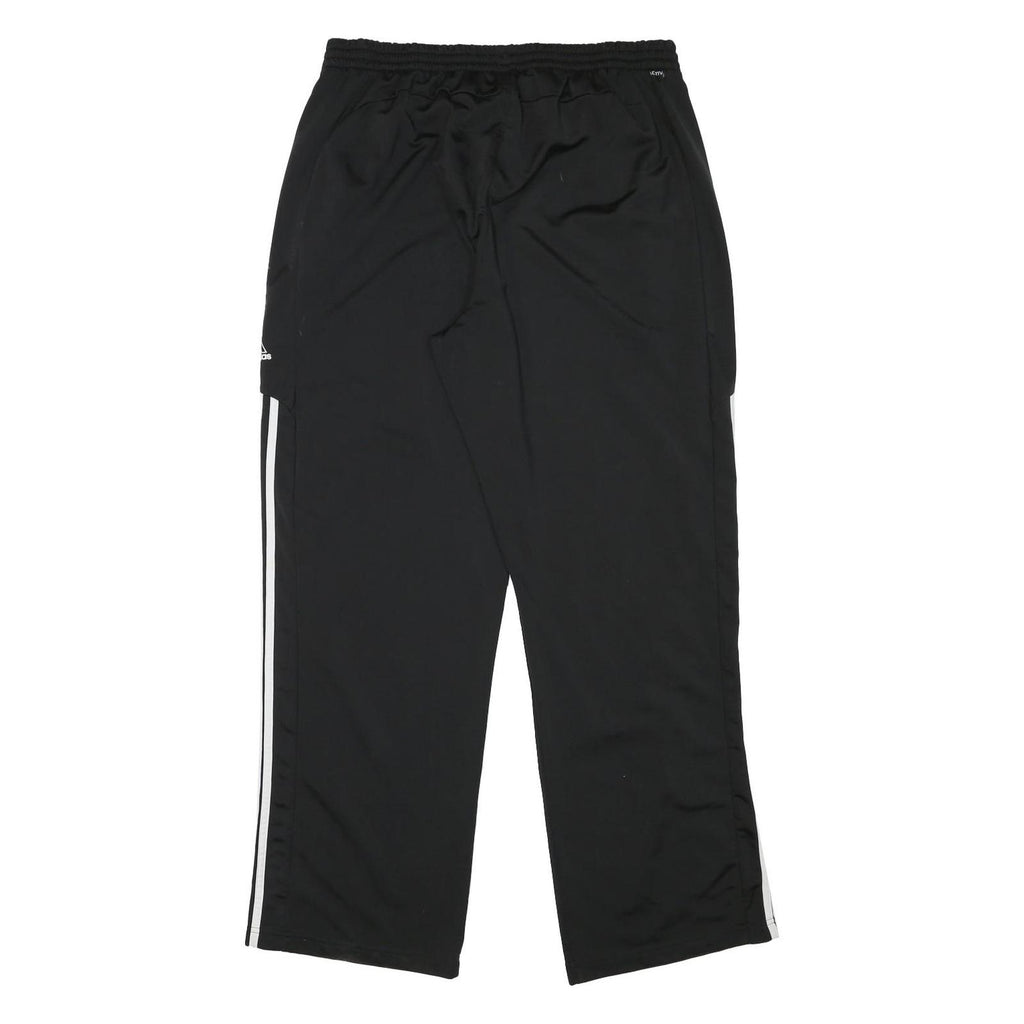 ADIDAS Mens Joggers Black & White Regular Tapered 2XL W32 L31 Classic Fit