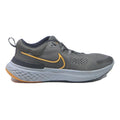 NIKE React Infinity Run Mens Trainers Sneaker Grey & Orange Synthetic UK 8