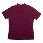 CHAPS Mens Polo Shirt Maroon L