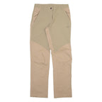 JACK WOLFSKIN Womens Trousers Cream Regular Straight W28 L30