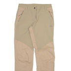 JACK WOLFSKIN Womens Trousers Cream Regular Straight W28 L30