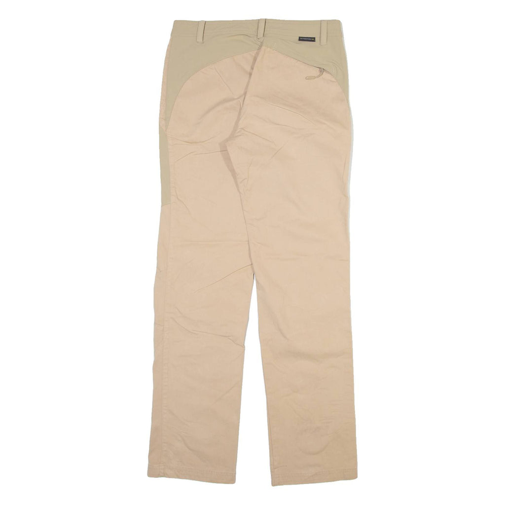 JACK WOLFSKIN Womens Trousers Cream Regular Straight W28 L30