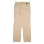 JACK WOLFSKIN Womens Trousers Cream Regular Straight W28 L30