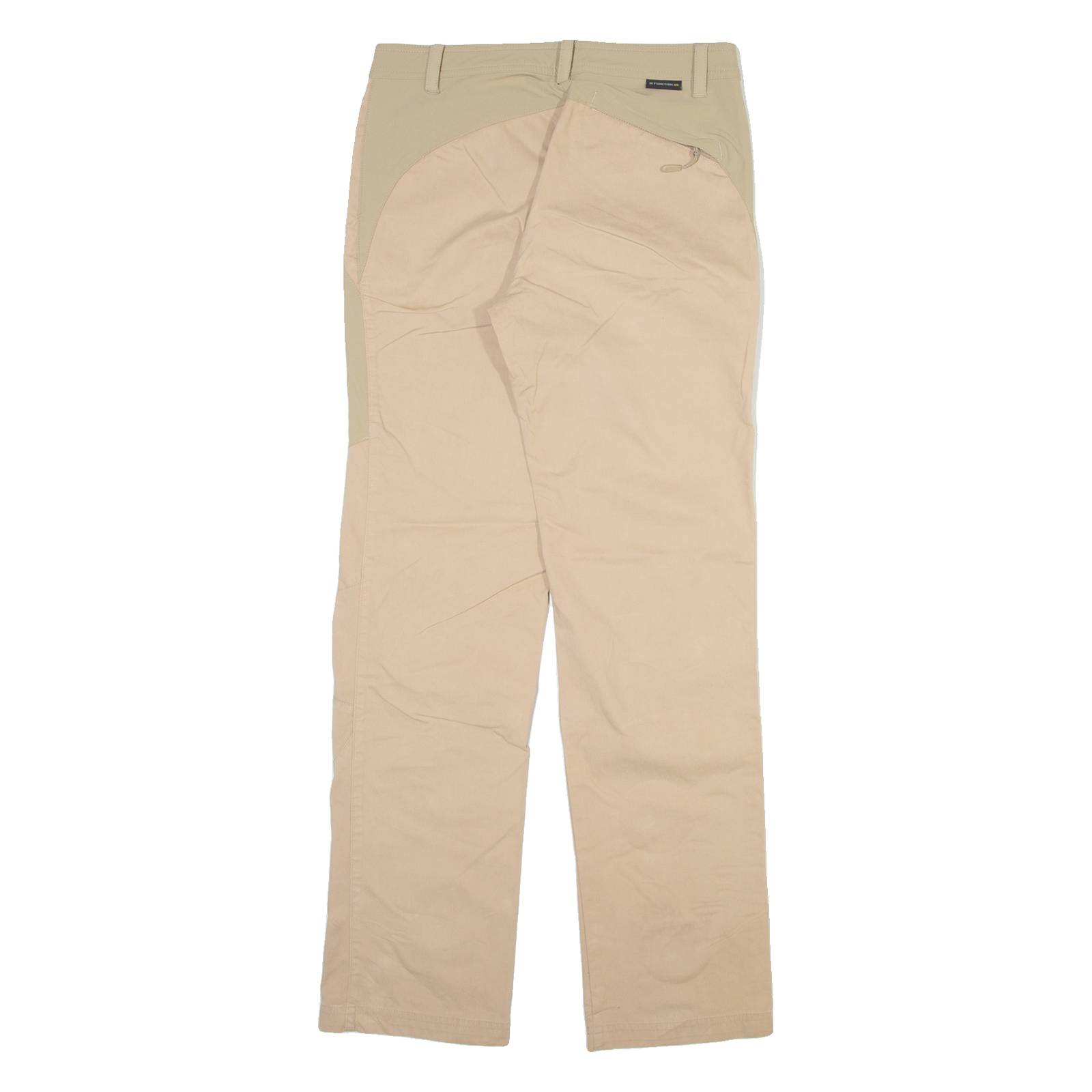 JACK WOLFSKIN Womens Trousers Cream Regular Straight W28 L30