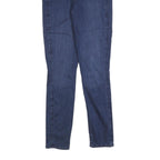 7 FOR ALL MANKIND Womens Jeans Blue Slim Skinny Denim Medium W32 L32 Button