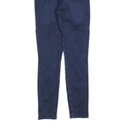 7 FOR ALL MANKIND Womens Jeans Blue Slim Skinny Denim Medium W32 L32 Button