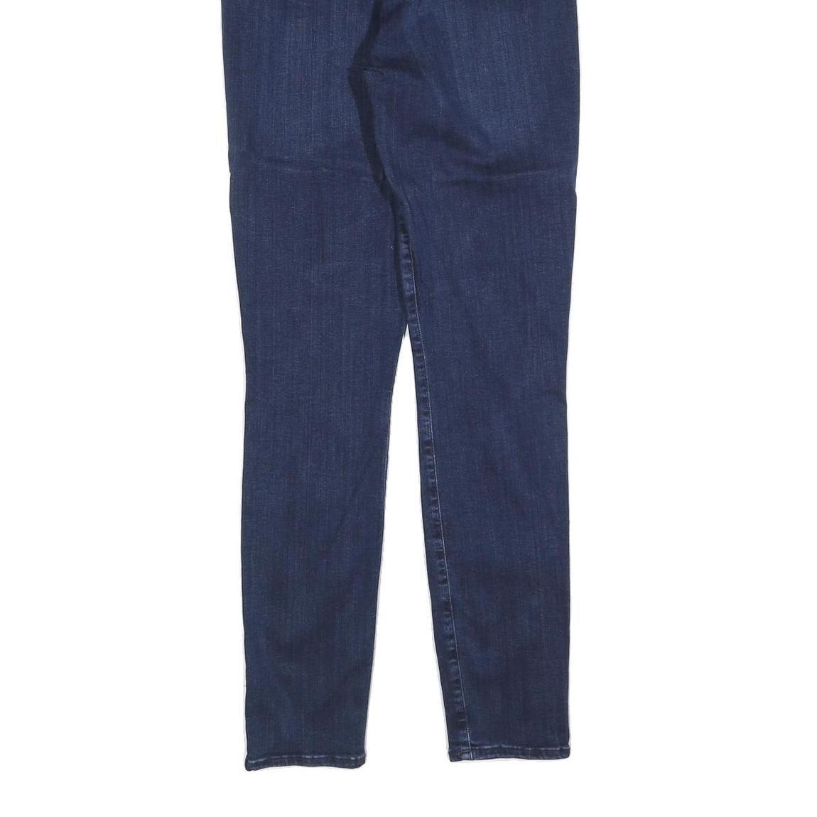 7 FOR ALL MANKIND Womens Jeans Blue Slim Skinny Denim Medium W32 L32 Button