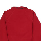 TOMMY HILFIGER Mens Red Zip Jacket M Polyester Plain Casual Outerwear
