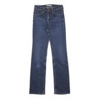 LEVI'S 627 Womens Jeans Blue Regular Straight Denim Medium W27 L31 Classic Fit