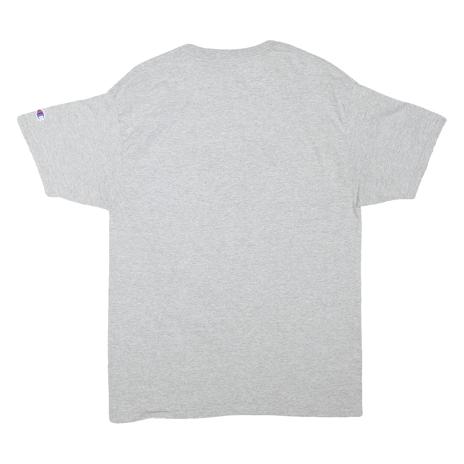 CHAMPION Mens Grey Grandma Bear Graphic T-Shirt L Short Sleeve Crew Neck Casual