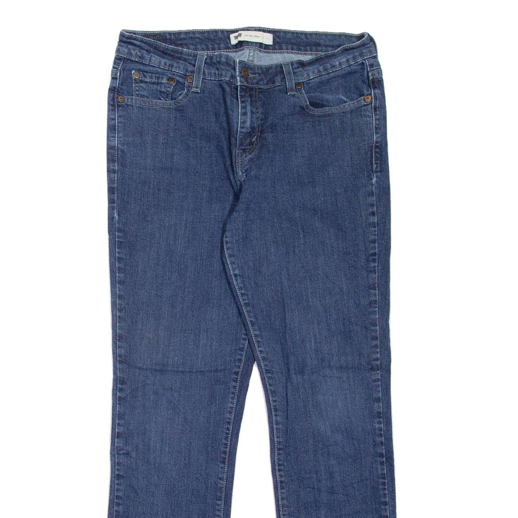LEVI'S Mid Rise Womens Jeans Blue Slim Skinny W30 L29