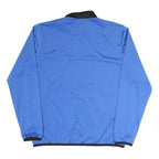 PUMA Mens Blue & Black Track Jacket L Polyester Blend Zip Sportswear