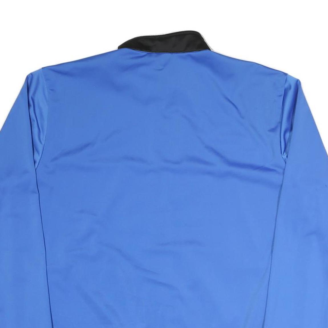 PUMA Mens Blue & Black Track Jacket L Polyester Blend Zip Sportswear