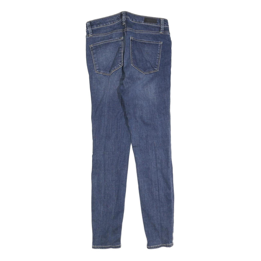 DKNY Womens Jeans Blue Slim Skinny Denim Medium W27 L27 Stretch Zip Fastening