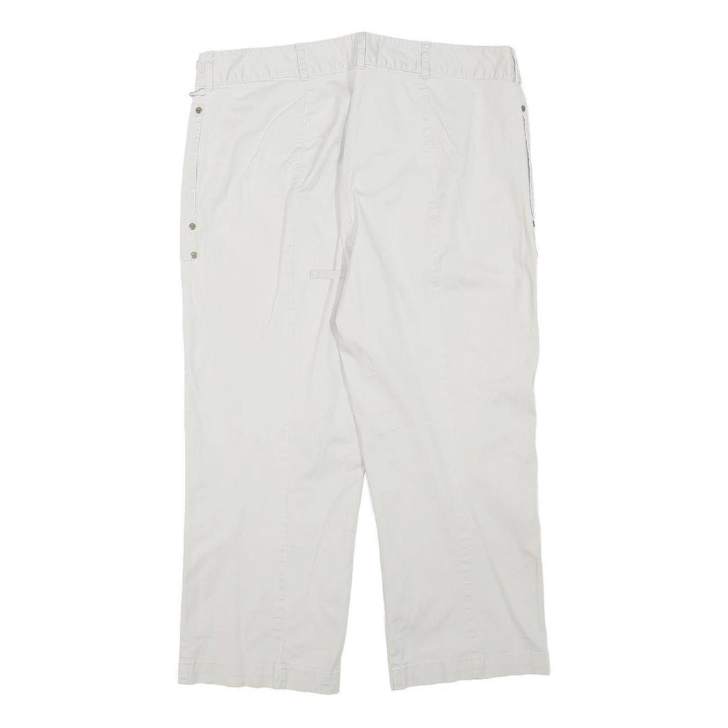 SIMPLY VERA BY VERA WANG Womens Beige Casual Shorts L W30 Cotton Blend Relaxed