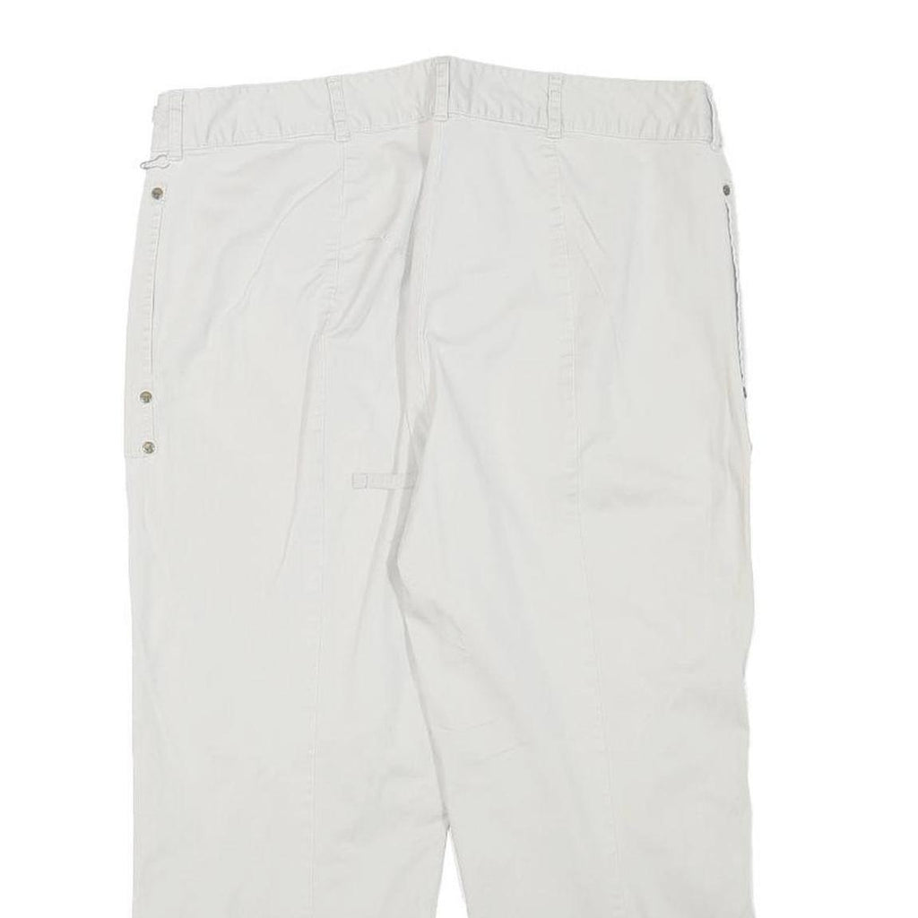 SIMPLY VERA BY VERA WANG Womens Beige Casual Shorts L W30 Cotton Blend Relaxed