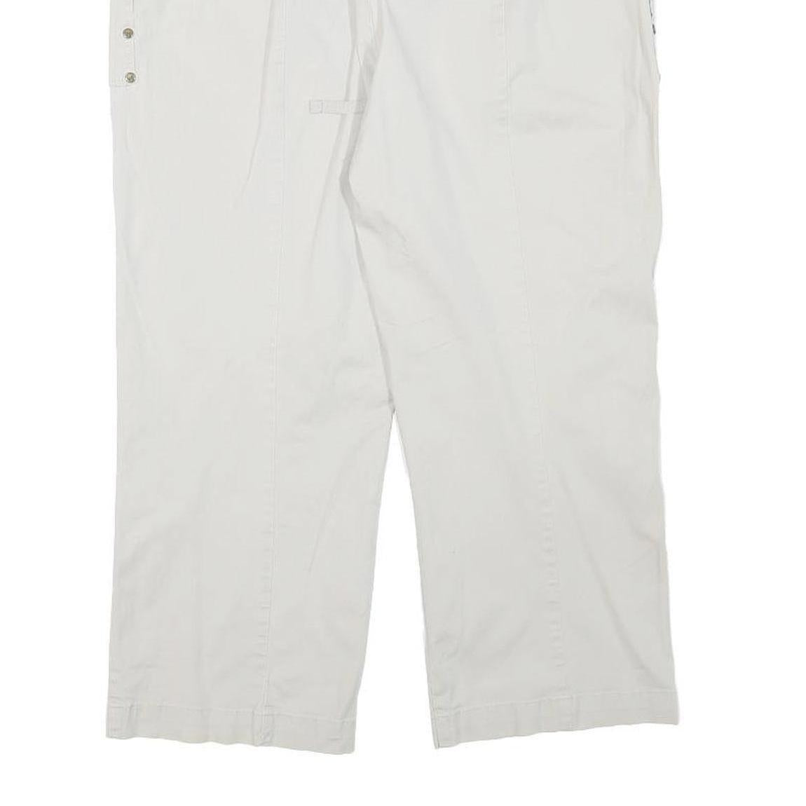 SIMPLY VERA BY VERA WANG Womens Beige Casual Shorts L W30 Cotton Blend Relaxed