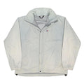 BERGHAUS Womens White Outdoor Jacket UK 12 Polyester Blend Zip Plain Lightweight