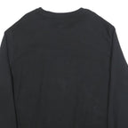 LEVI'S Mens Black Sweatshirt XL Crew Neck Cotton Blend Pullover Classic