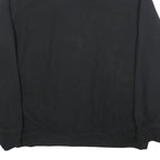 LEVI'S Mens Black Sweatshirt XL Crew Neck Cotton Blend Pullover Classic