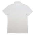 ADIDAS Womens Grey & White Football Polo Shirt M Climalite Short Sleeve Athletic