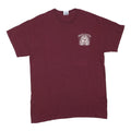 GILDAN Mens Maroon Grand Canyon Graphic T-Shirt M Short Sleeve Crew Neck Cotton