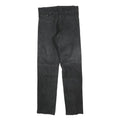 TANGO Womens Leather Black Slim Trousers W28 L32 Button Closure Stylish