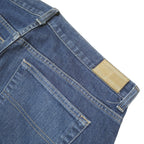 TOMMY HILFIGER Womens Jeans Blue Loose Flared Denim Medium W34 L30 Button